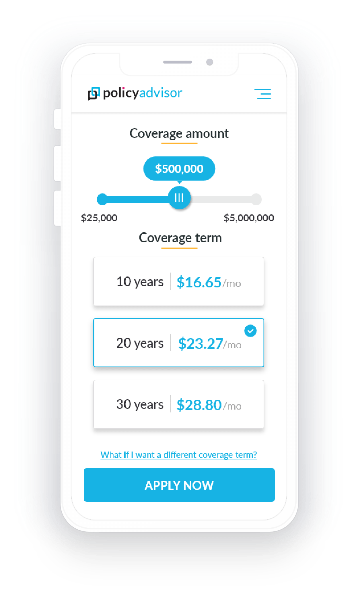 Mobile Premium Slider